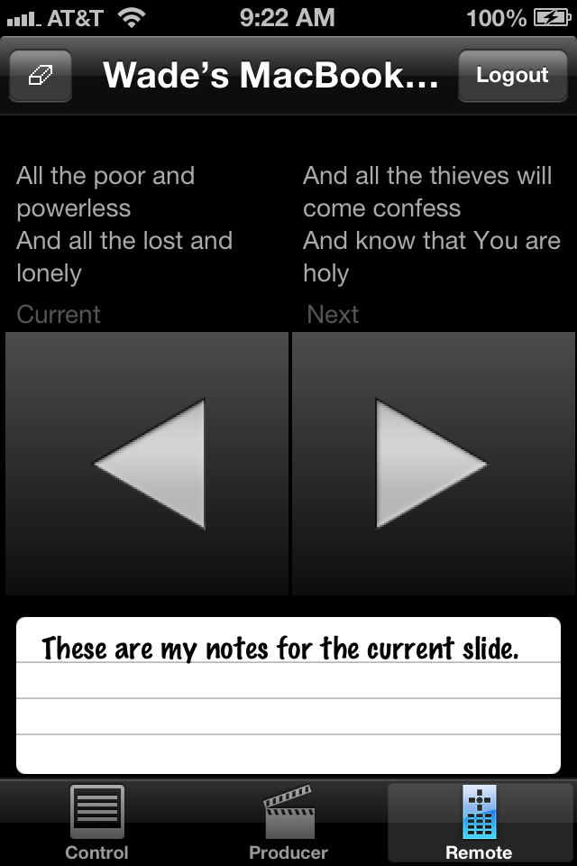iPhone Screenshot 1
